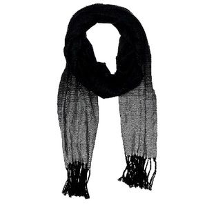 UGG black and grey scarf